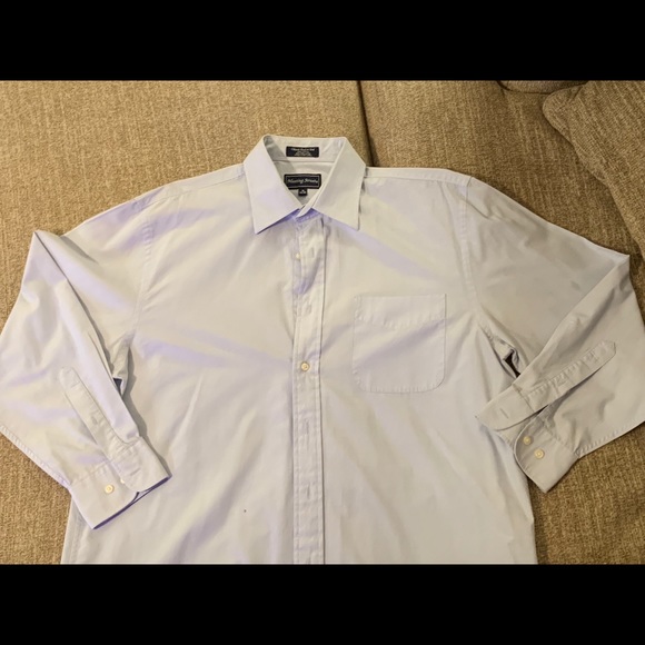 Men’s long sleeve button down size 16, 32/33 - Picture 3 of 4